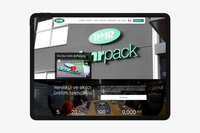 Dmr Pack - Demir Ambalaj Web Tasarım