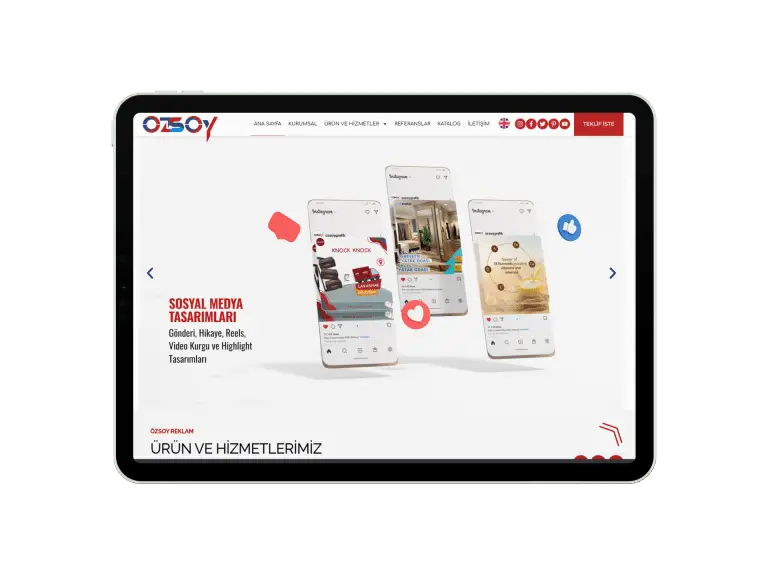 Özsoy Reklam Web Tasarım
