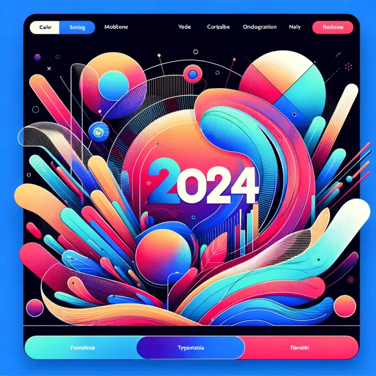 Blog 11 2024'ün Popüler Web Tasarım Trendleri