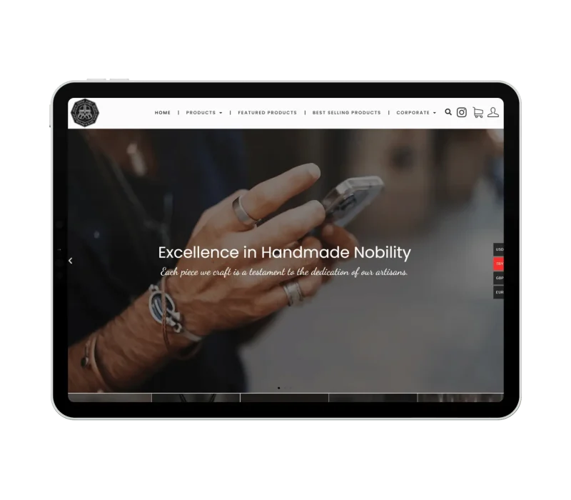 Silver By Auile E-Ticaret Sitesi Tasarımı