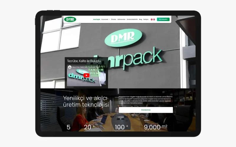 Dmr Pack - Demir Ambalaj Web Tasarım