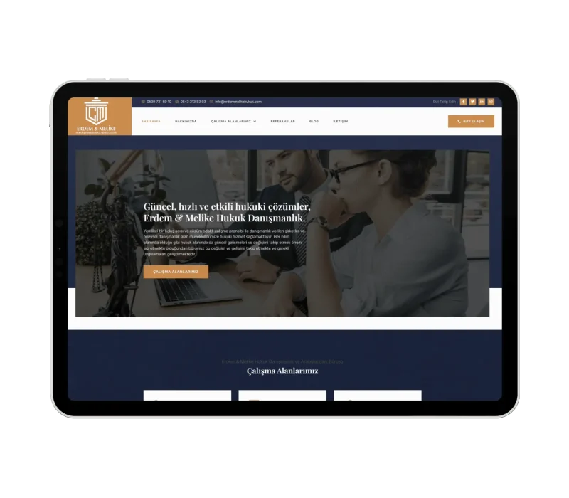 Hukuk Bürosu Web Tasarım